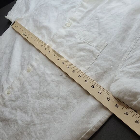the Habanero Co sz L cotton linen shirt - Picture 6 of 11